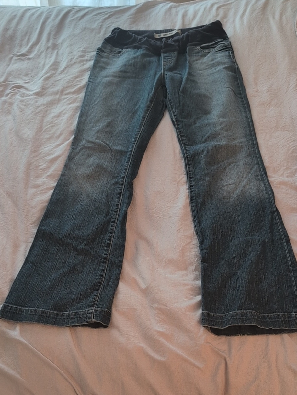 GAP Long and Lean Maternity Jeans 8